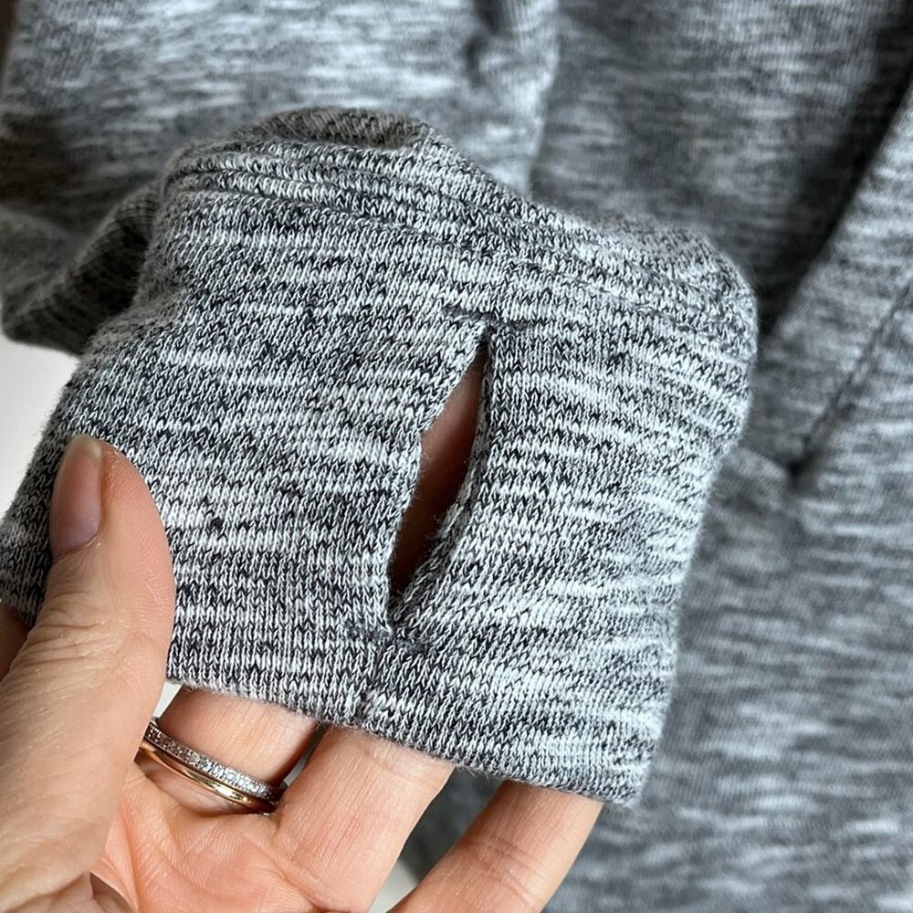 CARHARTT Gray Space Dye Relaxed Fit Hoodie Women’s Small - Picture 5 of 8